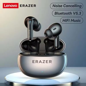 Auriculares Inalámbricos Lenovo XT88 Pro ERAZER con Cancelación de Ruido (Noise Cancelling), Bluetooth 5.3 y sonido HiFi