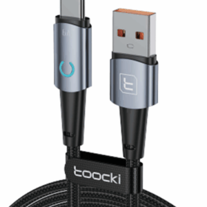 Cable USB A a USB C Toocki de 100W con carga rápida y diseño trenzado reforzado